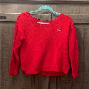 Red sweater